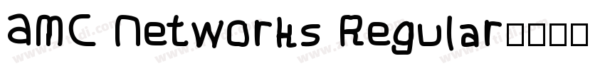 AMC Networks Regular字体转换